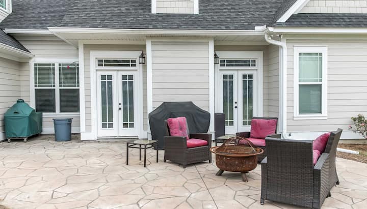 Create a Beautiful Stamped Concrete Patio in Plano, Texas